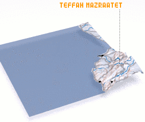 3d view of Mazraat et Teffâh